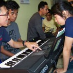 Latihan Keyboard bersama Koko Danny