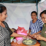 Demo masak bersama Komisi Wanita Agape & ibu-ibu jemaat Peniel