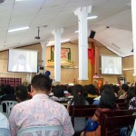 Penyampaian firman Tuhan oleh Pdt.Agnes Ina,S.Th