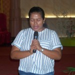 Doa penutup oleh ibu Pdt.Anthonetha Manobe,S.Th