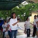 Briefing oleh Ketua Panitia,ibu Theresia