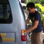 Persiapan menuju lokasi ibadah