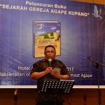 Sambutan Pdt.Esra Alfred Soru,S.Th,MPdK sebagai penulis buku