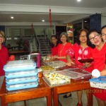 Persiapan jamuan makan