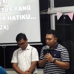 Doa pembukaan oleh Sdri.Jevin Sengge,S.Th