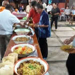 Makan bersama usai lomba