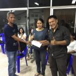 Juara 3 : Bpk.Iwan bersama istri